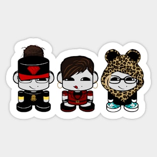 Yo Sisters O'BOT Toy Robot Sticker